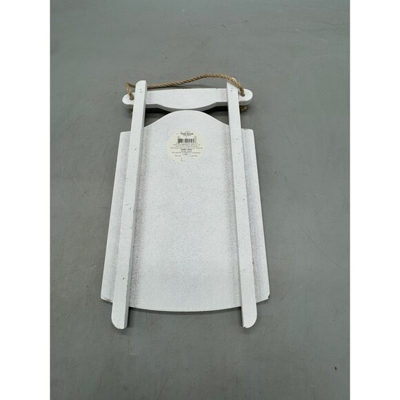 Old Fashioned Sleigh Rides Wall Décor With Bells & Rope Hanger Rustic Wood READ - Picture 3 of 8